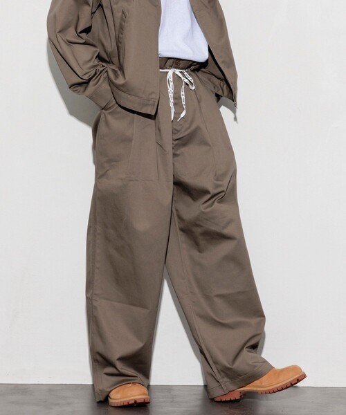 パンツ RED KAP/レッドキャップ 別注 SMU PT-38 2TUCK BAGGY WIDE TWILL PANTS/バギーパンツ/ワイドフィッ | RED KAP | 08