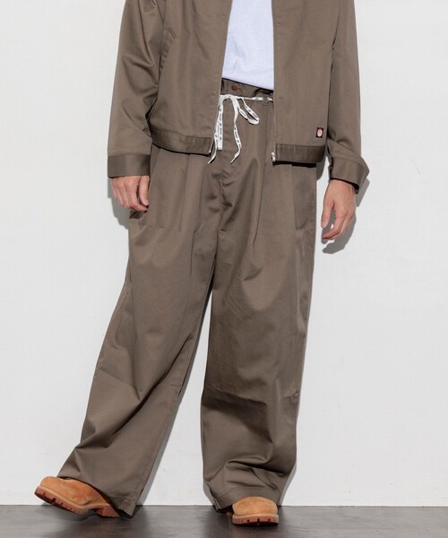 パンツ RED KAP/レッドキャップ 別注 SMU PT-38 2TUCK BAGGY WIDE TWILL PANTS/バギーパンツ/ワイドフィッ | RED KAP | 06