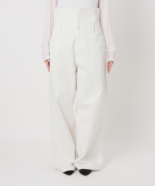 Spick＆Span チノパン Higuchi*S2WAYハイウエストパンツ