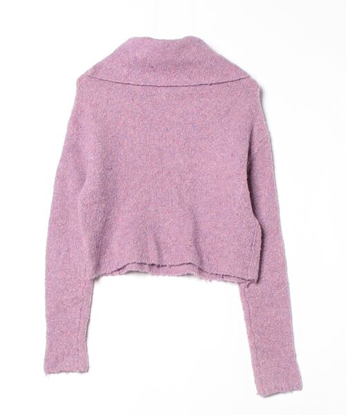 「FREE PEOPLE」 長袖ニット X-SMALL パープル レディース_画像2