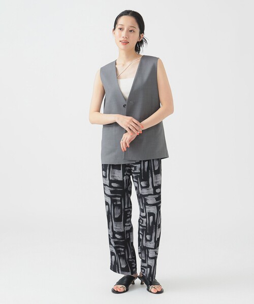 B：MING by BEAMS パンツ アソート柄 パンツ（S〜L） レディース