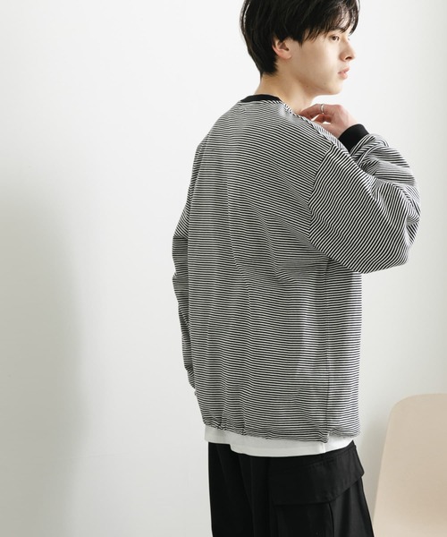JHANKSON x Le Mélange】ロゴ ロンT / プリント 長袖Tシャツ
