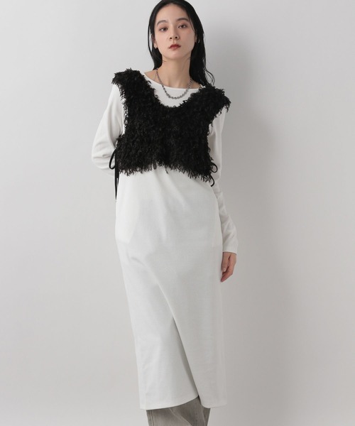 トップス philme 2way vest one piece philme 2way vest one piece ワンピース ベスト（FILLOU 2way