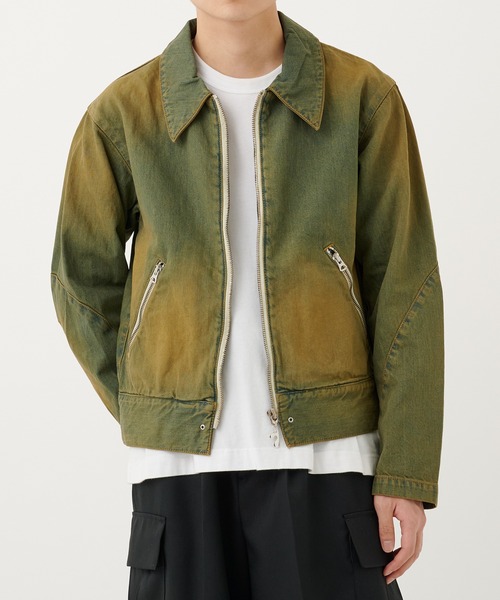 JieDa（ジエダ） デニムジャケット gジャン DENIM ZIP JACKET メンズ