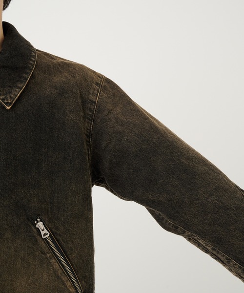 JieDa（ジエダ） デニムジャケット gジャン DENIM ZIP JACKET メンズ