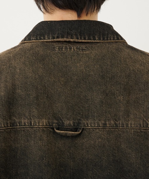 JieDa（ジエダ） デニムジャケット gジャン DENIM ZIP JACKET メンズ