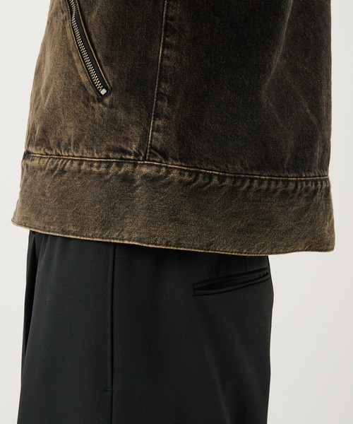 JieDa（ジエダ） デニムジャケット gジャン DENIM ZIP JACKET メンズ
