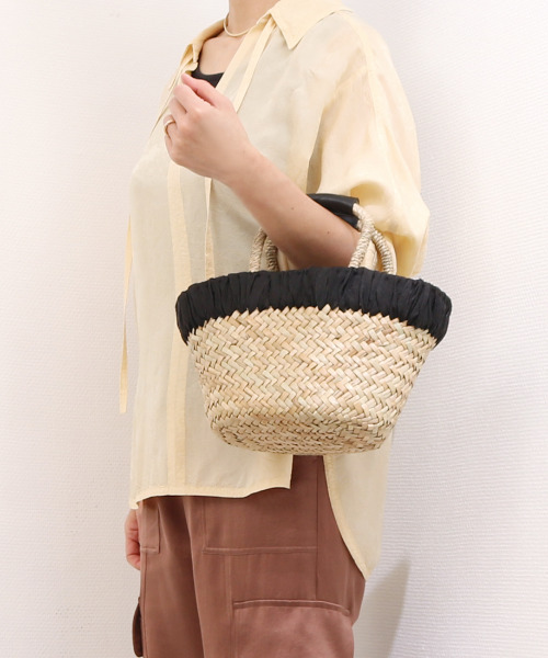 cache cache カゴバック cache かごバッグ カゴバッグ カシュカシュ cachecache / 口元