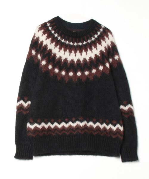 BATONER（バトナー） 長袖ニット 2 ブラック メンズ : ZOZOTOWN Yahoo