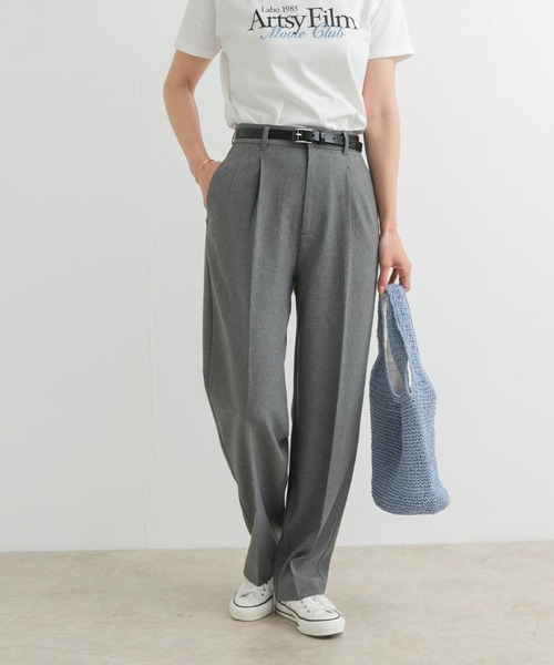 URBAN RESEARCH DOORS パンツ 「UR TECH DRYLUXE」センター