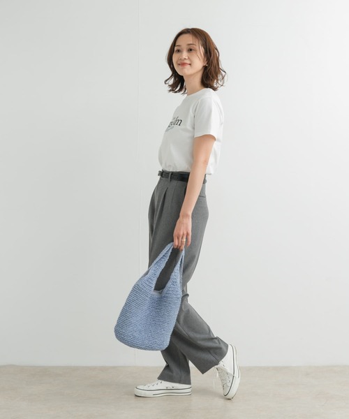【FEELS】 ストレートパンツ URBAN RESEARCH DOORS パンツ 「UR TECH DRYLUXE」センター