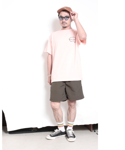 NYLON EASY SHORTS (BEIGE) Mサイズ ROTAR パンツ Color Nylon Easy Shorts メンズ レディース