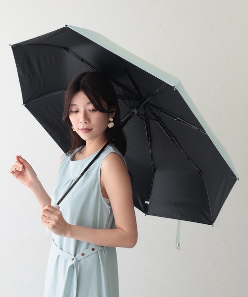 さえらヒスクローネ・黒レース折り畳み日傘・美品 Lace Ladies（レースレディース） 日傘 折りたたみ傘 折り畳み 晴雨