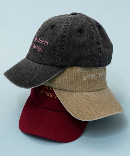 MAISON SPECIAL（メゾンスペシャル） キャップ 帽子 Pigment Cap