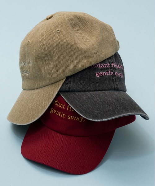 MAISON SPECIAL（メゾンスペシャル） キャップ 帽子 Pigment Cap