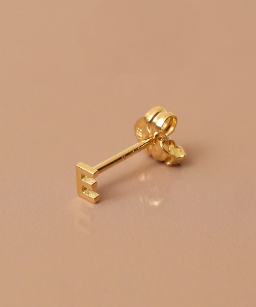 ピアス alphabet jewelry/ピアス/gold/K18 レディース メンズの画像