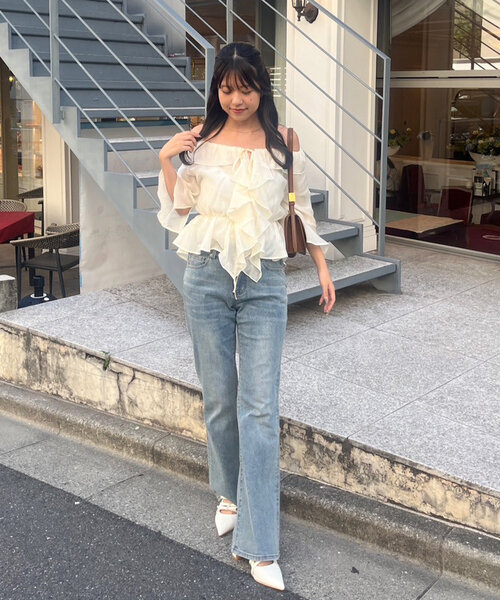 continuer de NICE CLAUP ジーンズ デニム デニムパンツ 「@reve