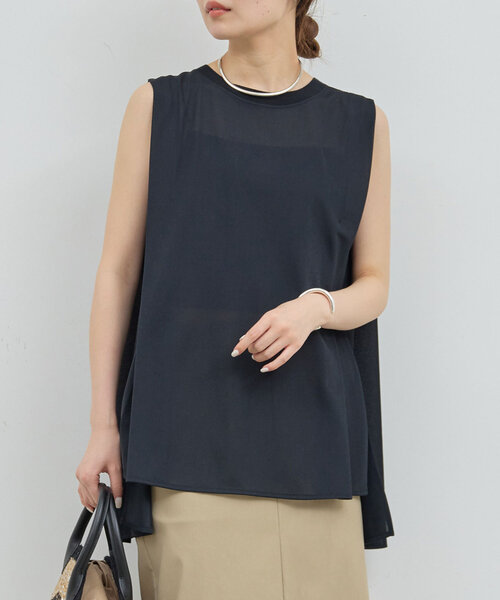 GALLARDAGALANTE tシャツ バックフレアカットソー レディース