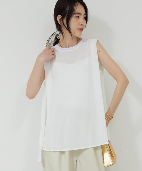 GALLARDAGALANTE tシャツ バックフレアカットソー レディース