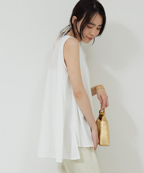GALLARDAGALANTE tシャツ バックフレアカットソー レディース