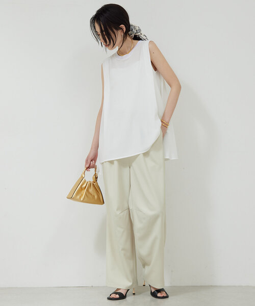 GALLARDAGALANTE tシャツ バックフレアカットソー レディース