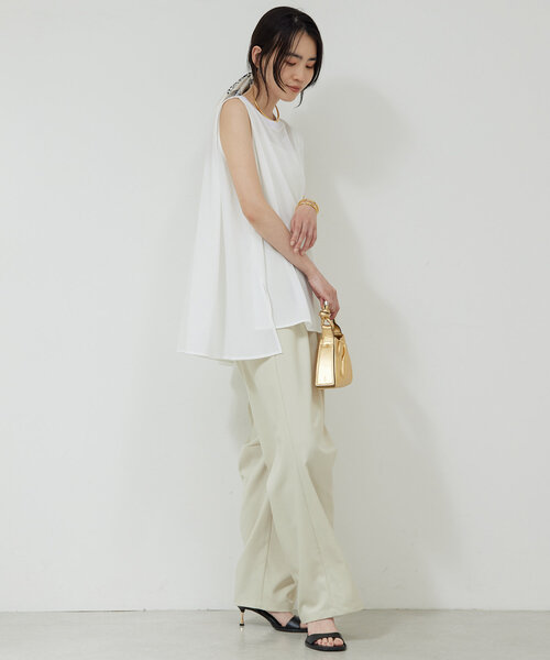 GALLARDAGALANTE tシャツ バックフレアカットソー レディース