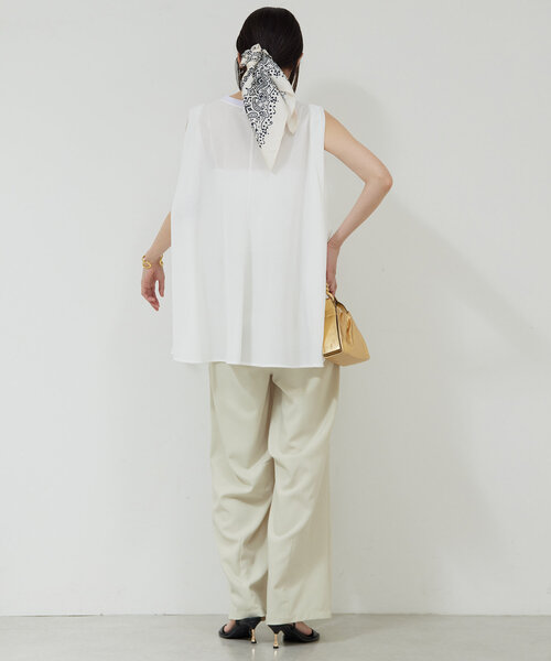 GALLARDAGALANTE tシャツ バックフレアカットソー レディース