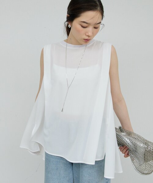 GALLARDAGALANTE tシャツ バックフレアカットソー レディース
