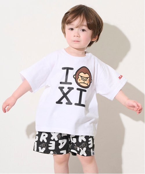 3枚新品紙タグ付きXLARGE KIDS半袖Tシャツ 子供服 女の子男の子80 XLARGE KIDS tシャツ スランテッドOG半袖Tシャツ キッズ 子供服