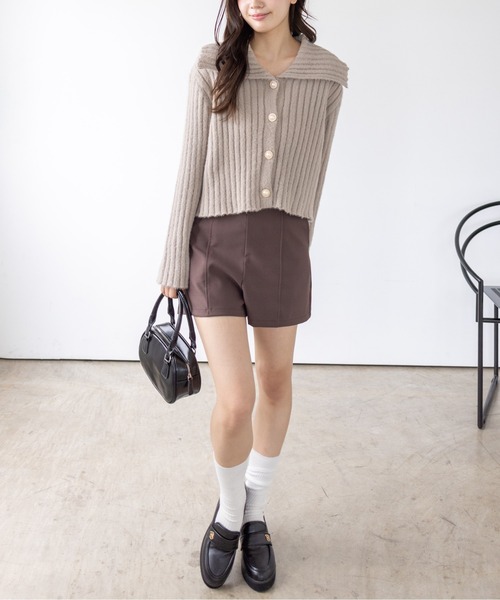 clear パンツ ベーシックショートパンツ「着回し力抜群 カジュアル