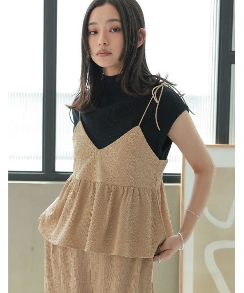 Re:EDIT（リエディ） tシャツ 半袖 「涼感」レーヨンブレンドボトル