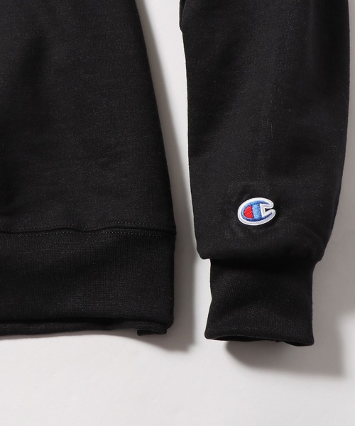 「Champion」 スウェットカットソー L グレー レディース_画像6