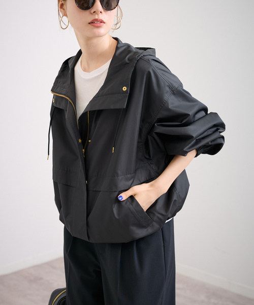 FRAMeWORK フレームワーク◾️レーヨンナイロン MA-1 ブルゾン　38 FRAMeWORK（フレームワーク）の「2way ロングMA-1（ブルゾン）」 - WEAR