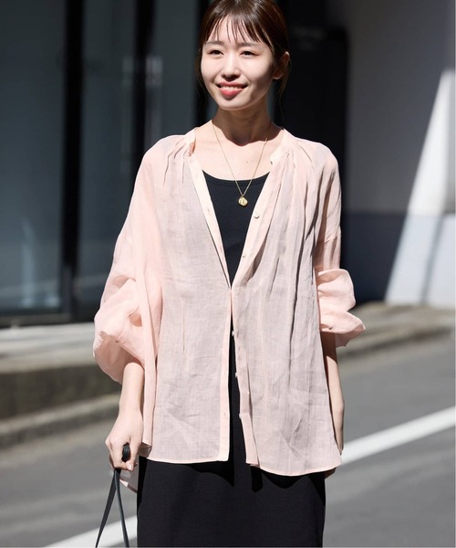 ブラウス シャツ 「追加」ラミースキッパーシャツ レディース SLOBE IENA ブラウス シャツ 「追加」ラミースキッパーシャツ