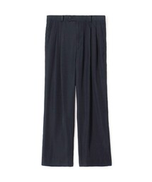 パンツ CABaN レーヨンシルクツイル 2タックワイドテーパードパンツ メンズ｜ZOZOTOWN Yahoo!店