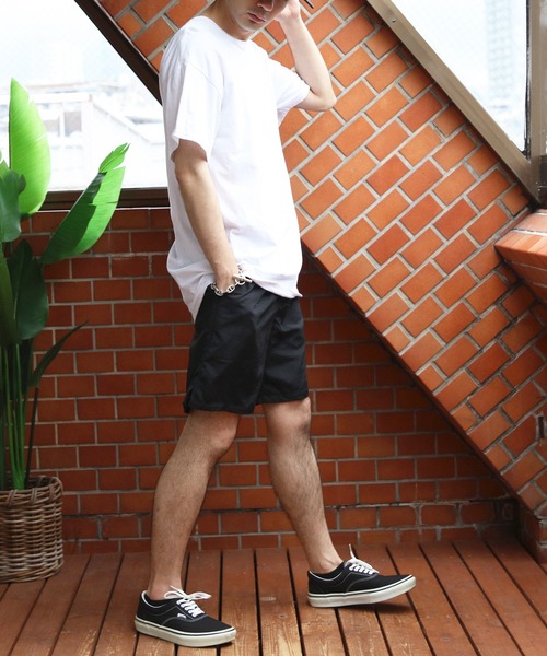 THE NORTH FACE パンツ FACEロゴショートパンツ メンズ