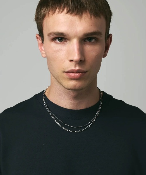 HERGO ネックレス NP:HERGO Flat Chain Baby Pearl Necklace SV
