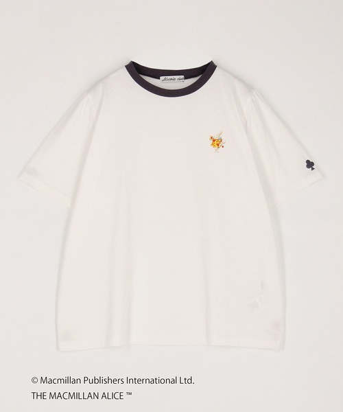 tシャツ 半袖 THE MACMILLAN ALICE マクミラン・アリスプリントコラボT