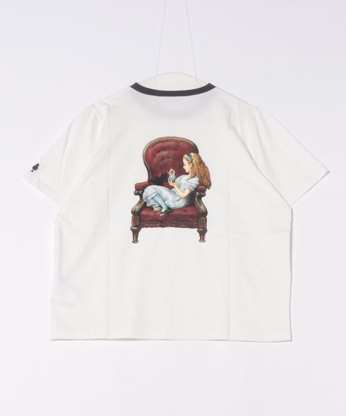 tシャツ 半袖 THE MACMILLAN ALICE マクミラン・アリスプリントコラボT