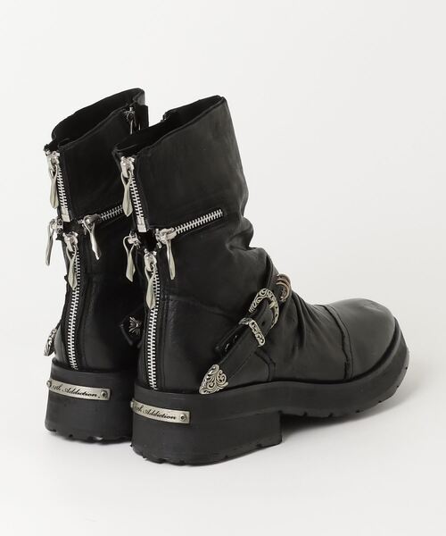 14th addiction ブーツ Cross Zip Boots – 14th Addiction