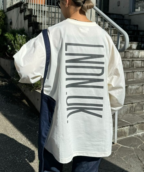 「CIAOPANIC TYPY」 長袖Tシャツ MEDIUM グレー メンズ