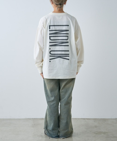 「CIAOPANIC TYPY」 長袖Tシャツ MEDIUM グレー メンズ