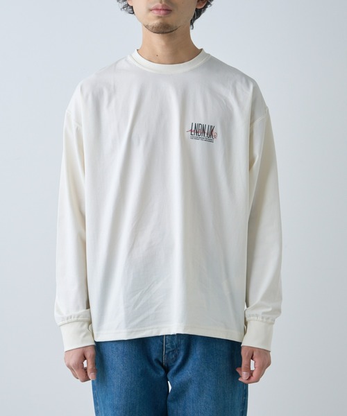 「CIAOPANIC TYPY」 長袖Tシャツ MEDIUM グレー メンズ