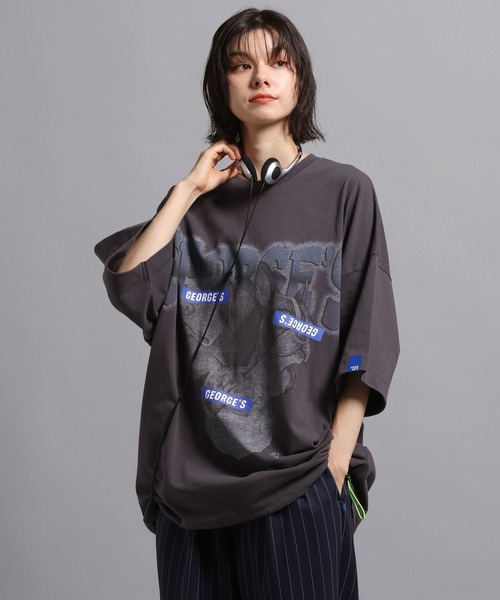 George's tシャツ CAT＆DOG リメイク Tシャツ メンズ レディース