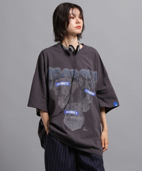 George's tシャツ CAT＆DOG リメイク Tシャツ メンズ レディース