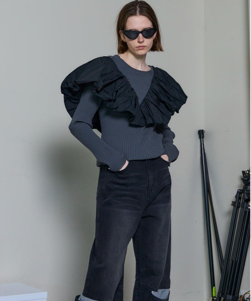 MAISON SPECIAL ニット セーター 「25AW PRE-ORDER」Puff Sleeve