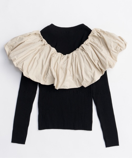 MAISON SPECIAL ニット セーター 「25AW PRE-ORDER」Puff Sleeve