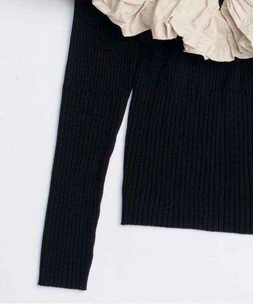 MAISON SPECIAL ニット セーター 「25AW PRE-ORDER」Puff Sleeve