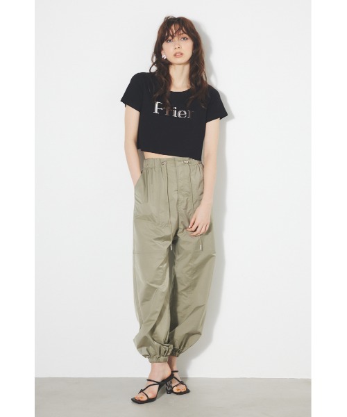 「rienda」 半袖カットソー MEDIUM ホワイト レディース