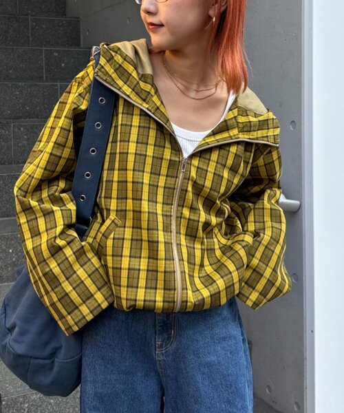 CIAOPANIC TYPY ブルゾン アウター 「UNISEX」チェック